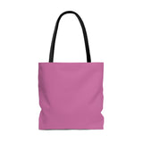 COLLEGE CULTURE- AOP Tote Bag (PINK)