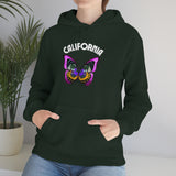 CALIFORNIA-Unisex Heavy Blend Hooded Sweatshirt (VARIETY OF COLORS)