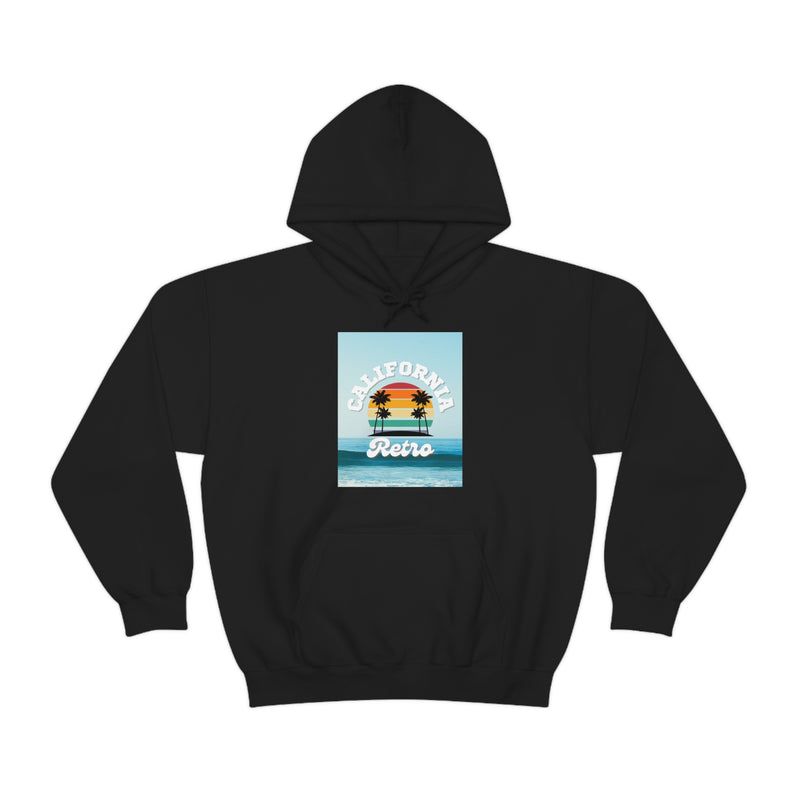 California Retro -Unisex Heavy Blend Hooded Sweatshirt (VARIETY OF COLORS)