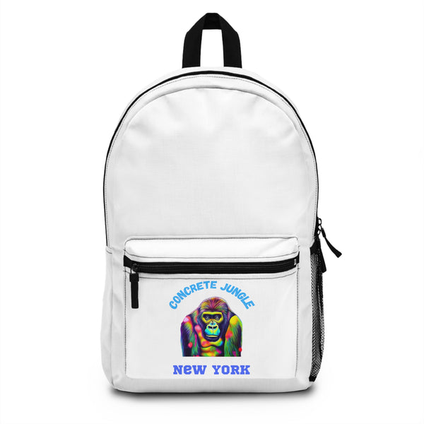 CONCRETE JUNGLE -Empire Backpack (WHITE)