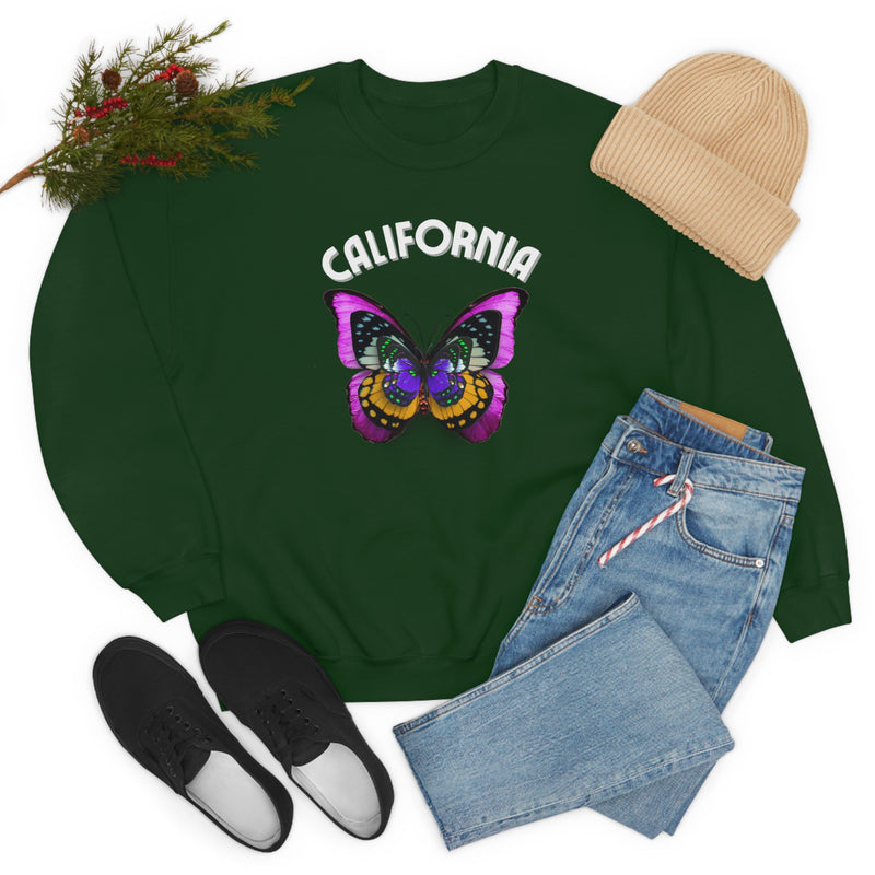 CALIFORNIA- Unisex Heavy Blend Crewneck Sweatshirt (VARIETY OF COLORS)