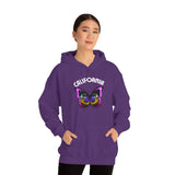 CALIFORNIA-Unisex Heavy Blend Hooded Sweatshirt (VARIETY OF COLORS)