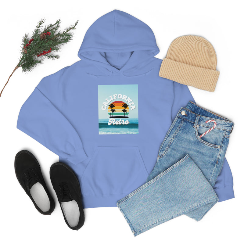 California Retro -Unisex Heavy Blend Hooded Sweatshirt (VARIETY OF COLORS)