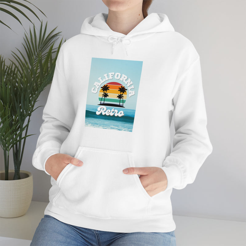 California Retro Hooded Sweatshirt