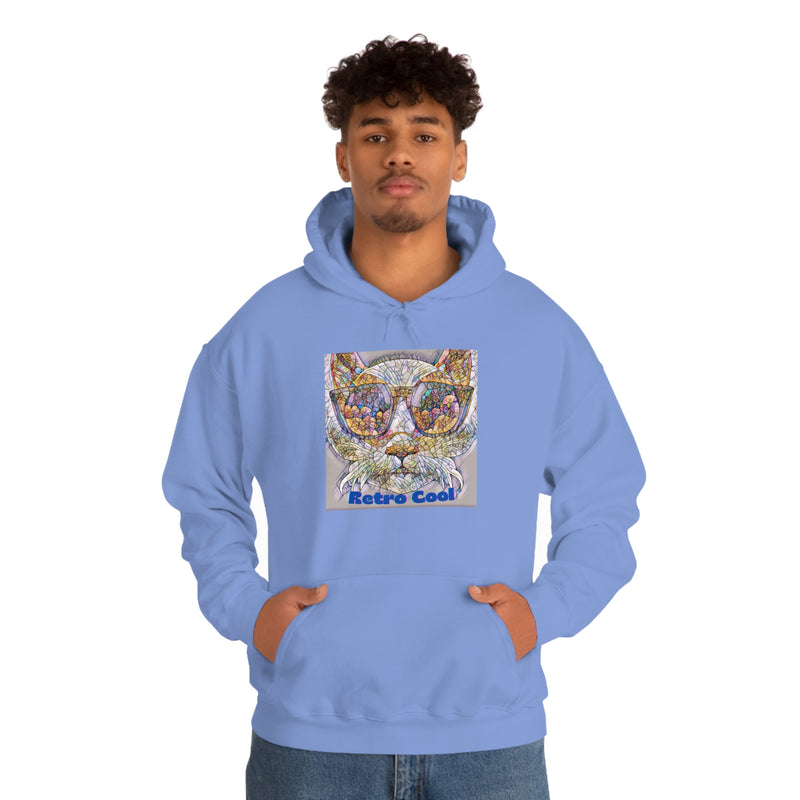 RETRO COOL- Unisex Heavy Blend Hooded Sweatshirt (VARIETY OF COLORS)