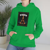 Paris At Night -Unisex Heavy Blend Hooded Sweatshirt (VARIETY OF COLORS)