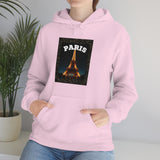 Paris At Night -Unisex Heavy Blend Hooded Sweatshirt (VARIETY OF COLORS)