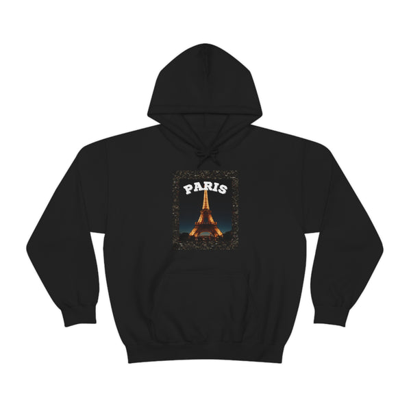 Paris At Night -Unisex Heavy Blend Hooded Sweatshirt (VARIETY OF COLORS)