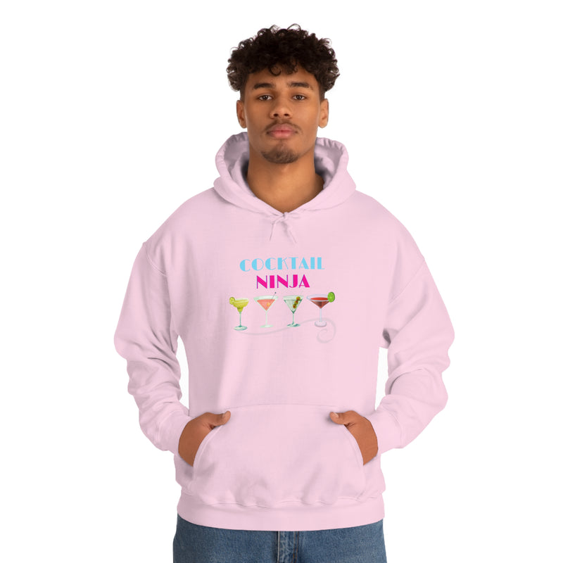 COCKTAIL NINJA- Unisex Heavy Blend Hooded Sweatshirt (VARIETY OF COLORS)