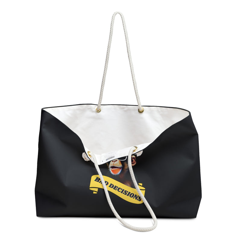 Queen of Bad Decisions - Weekender Bag (black)