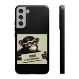 King of Bad Decisions-Tough Phone Cases - Fits Most Phone Sizes!! (BLACK)