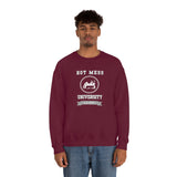 HOT MESS UNIVERSITY- Unisex Heavy Blend Crewneck Sweatshirt (VARIETY OF COLORS)