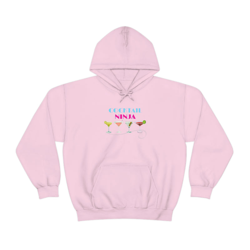 COCKTAIL NINJA- Unisex Heavy Blend Hooded Sweatshirt (VARIETY OF COLORS)