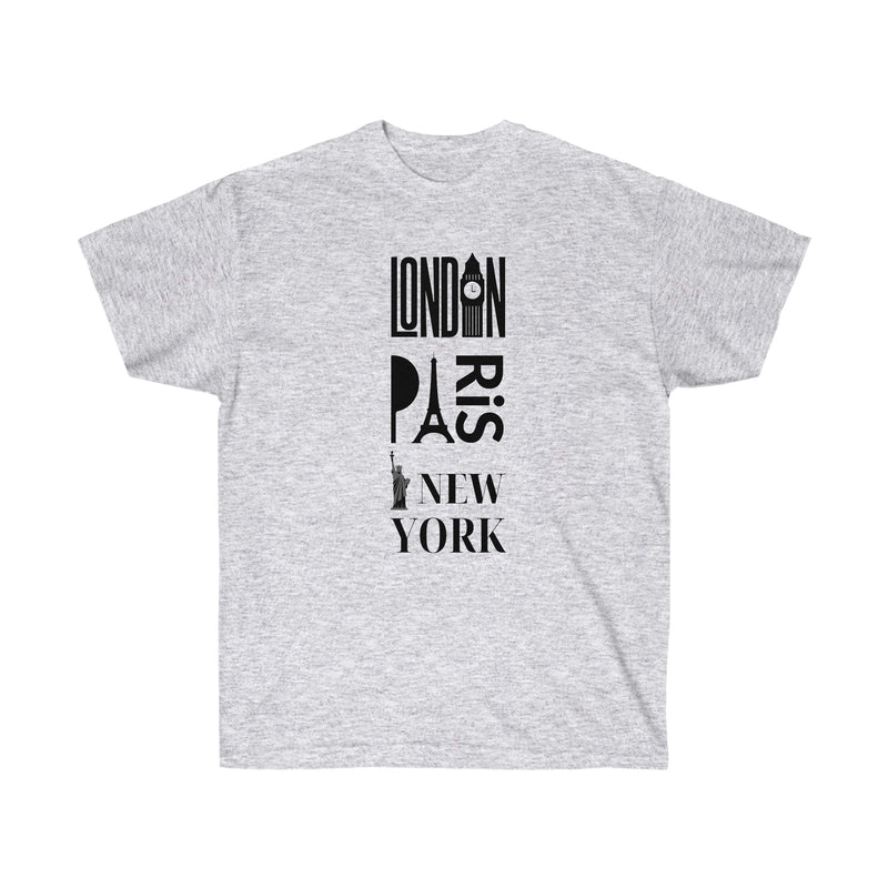 LONDON PARIS NY- T Shirt (variety Of Colors)