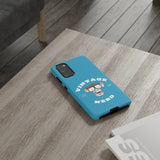 VINTAGE NERD-Tough Phone Cases - Fits Most Phone Sizes!! (TURQUOISE)