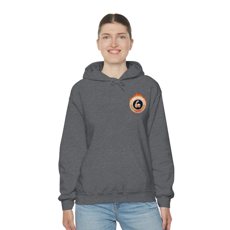 HOT DAD ALERT - Unisex Heavy Blend Hooded Sweatshirt (VARIETY OF COLORS)