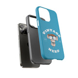 VINTAGE NERD-Tough Phone Cases - Fits Most Phone Sizes!! (TURQUOISE)