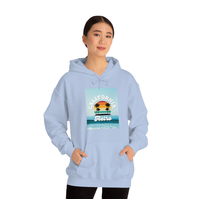 California Retro Hooded Sweatshirt