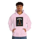 Paris At Night -Unisex Heavy Blend Hooded Sweatshirt (VARIETY OF COLORS)