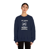 HOT MESS UNIVERSITY- Unisex Heavy Blend Crewneck Sweatshirt (VARIETY OF COLORS)