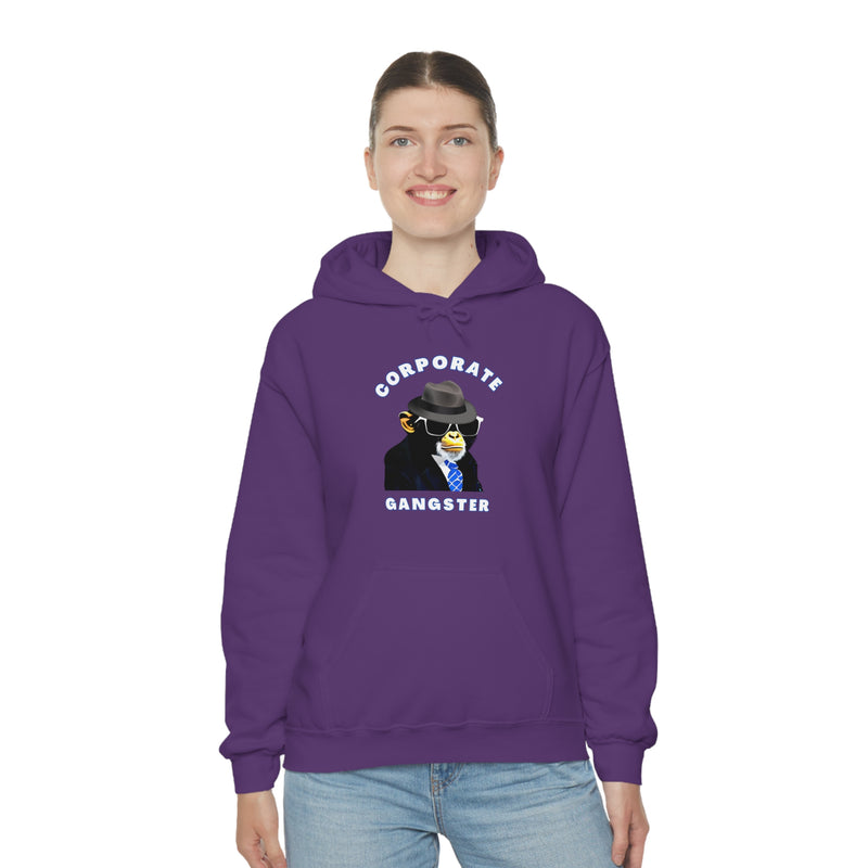 CORPORATE GANGSTER -Unisex Heavy Blend Hooded Sweatshirt (VARIETY OF COLORS)