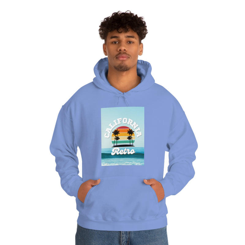 California Retro -Unisex Heavy Blend Hooded Sweatshirt (VARIETY OF COLORS)