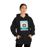 California Retro -Unisex Heavy Blend Hooded Sweatshirt (VARIETY OF COLORS)