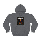 Paris At Night -Unisex Heavy Blend Hooded Sweatshirt (VARIETY OF COLORS)