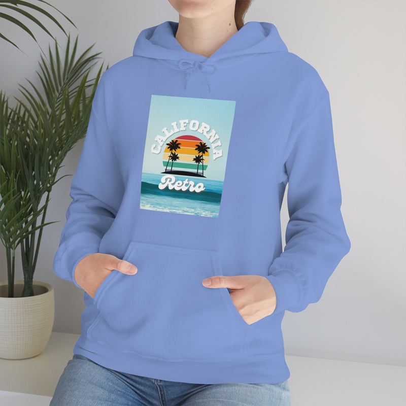 California Retro -Unisex Heavy Blend Hooded Sweatshirt (VARIETY OF COLORS)