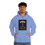 Paris At Night -Unisex Heavy Blend Hooded Sweatshirt (VARIETY OF COLORS)