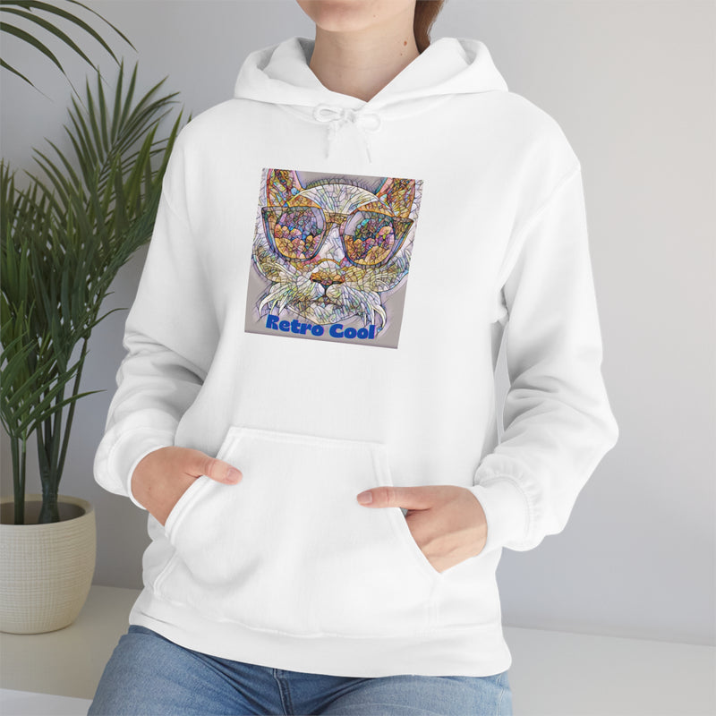 RETRO COOL- Unisex Heavy Blend Hooded Sweatshirt (VARIETY OF COLORS)