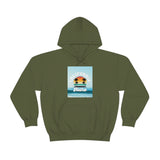 California Retro -Unisex Heavy Blend Hooded Sweatshirt (VARIETY OF COLORS)