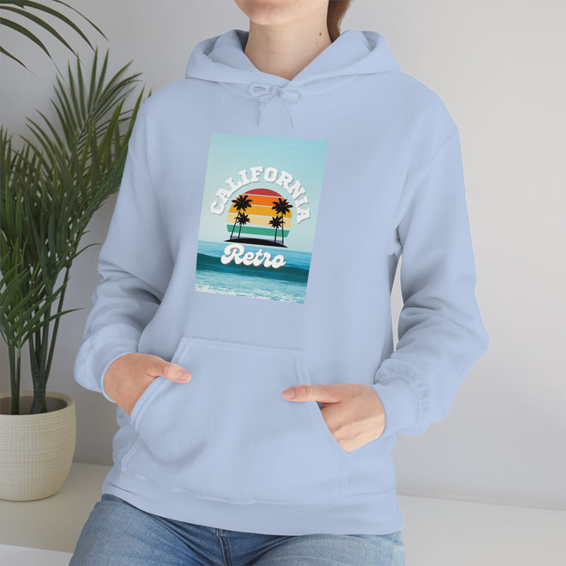 California Retro Hooded Sweatshirt