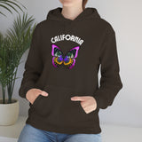 CALIFORNIA-Unisex Heavy Blend Hooded Sweatshirt (VARIETY OF COLORS)