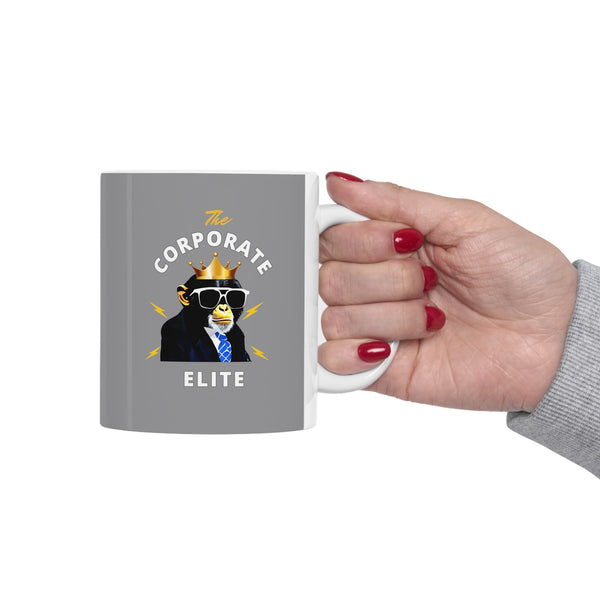 CORPORATE ELITE- Ceramic Mug 11oz (GREY)