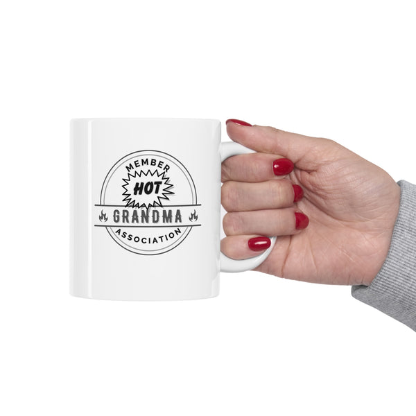 HOT GRANDMA- Ceramic Mug 11oz