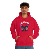 CALIFORNIA-Unisex Heavy Blend Hooded Sweatshirt (VARIETY OF COLORS)