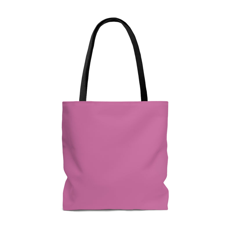 QUEEN OF BAD DECISIONS - AOP Tote Bag (PINK)