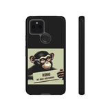 King of Bad Decisions-Tough Phone Cases - Fits Most Phone Sizes!! (BLACK)