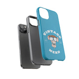 VINTAGE NERD-Tough Phone Cases - Fits Most Phone Sizes!! (TURQUOISE)