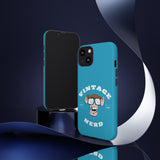 VINTAGE NERD-Tough Phone Cases - Fits Most Phone Sizes!! (TURQUOISE)