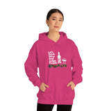 LETS DRINK WINE AND JUDGE- Unisex Heavy Blend Hooded Sweatshirt (VARIETY OF COLORS)