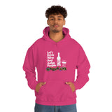 LETS DRINK WINE AND JUDGE- Unisex Heavy Blend Hooded Sweatshirt (VARIETY OF COLORS)