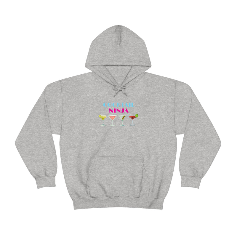 COCKTAIL NINJA- Unisex Heavy Blend Hooded Sweatshirt (VARIETY OF COLORS)