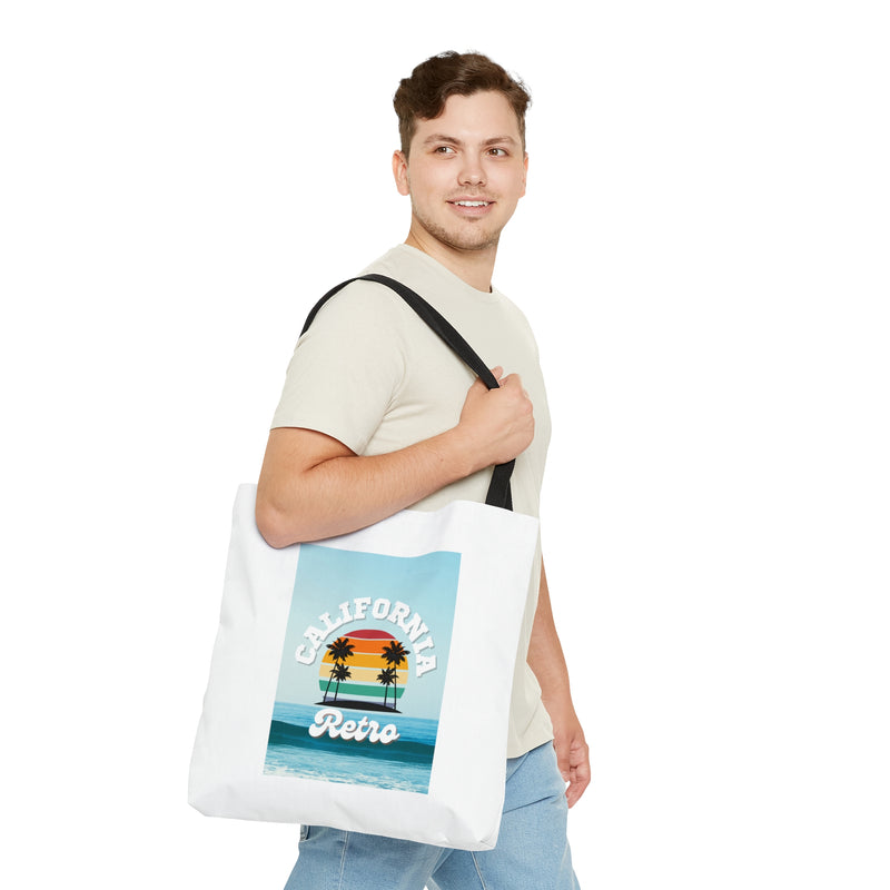 California Retro AOP Tote Bag