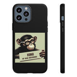 King of Bad Decisions-Tough Phone Cases - Fits Most Phone Sizes!! (BLACK)