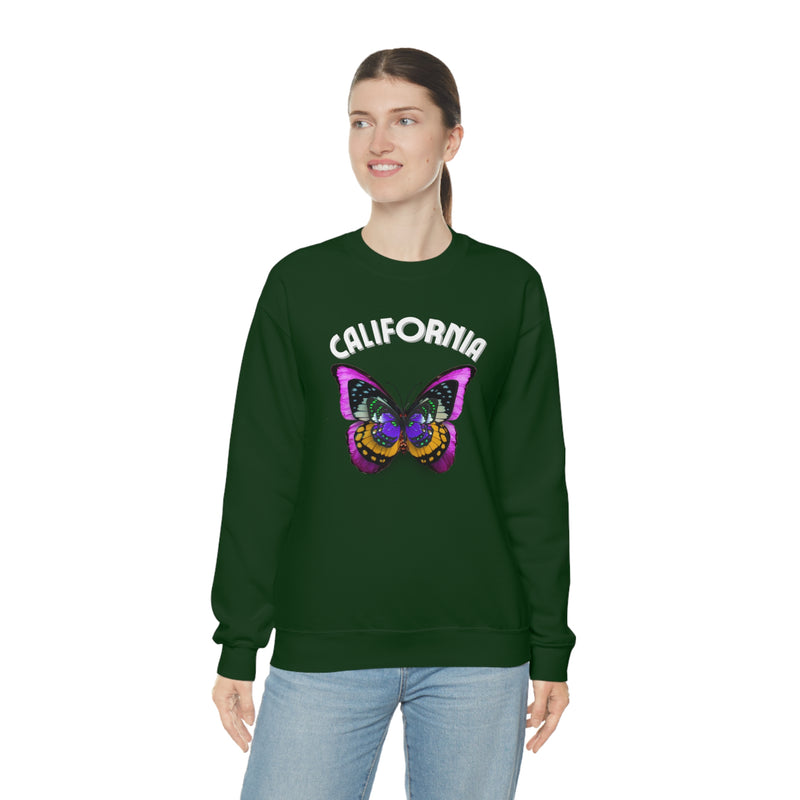 CALIFORNIA- Unisex Heavy Blend Crewneck Sweatshirt (VARIETY OF COLORS)