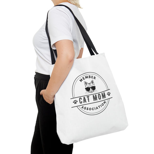 Cat Mom AOP Tote Bag