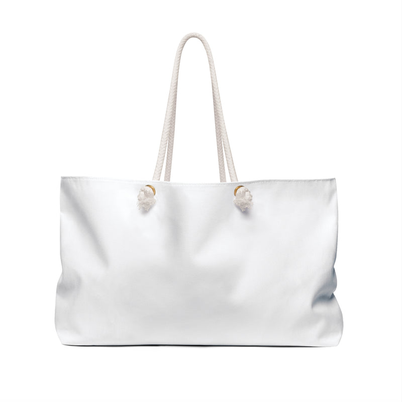 White Weekender Bag