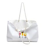 White Weekender Bag